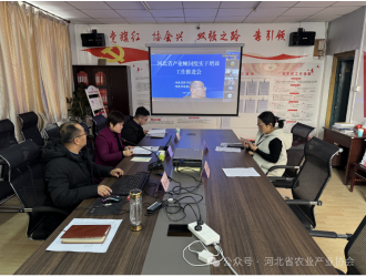 河北省產業顧問組實干增效工作推進會議順利召開